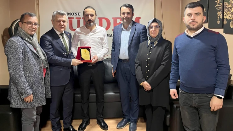 AK Parti Merkez İlçe'den Gazetemize Ziyaret