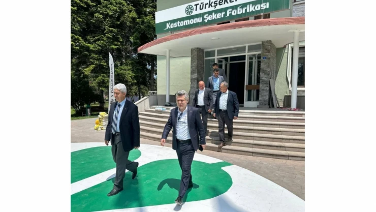 AK Parti Merkez İlçeden Şeker Fabrikasına Ziyaret
