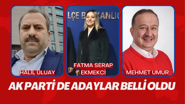 AK Parti'nin Kastamonu adayları belli oldu