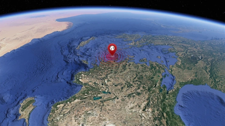 Akdeniz'de 5,8 Büyüklüğünde Deprem