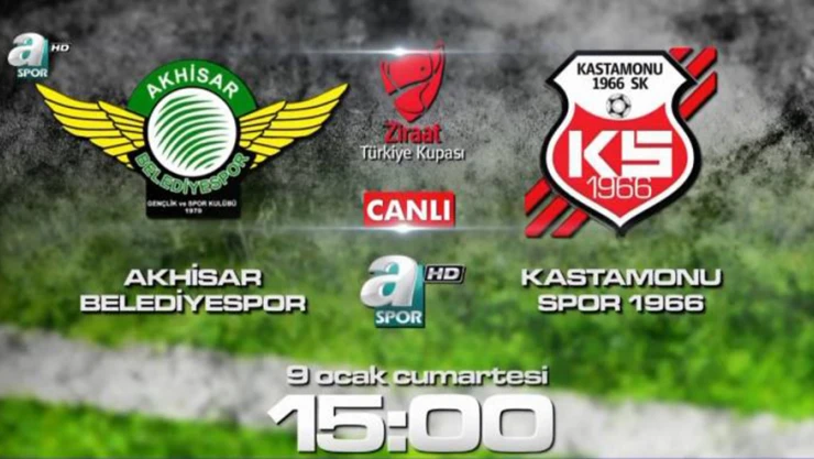 Akhisar karşılaşması A Spor'da