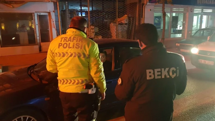 Polisten Şok Denetim