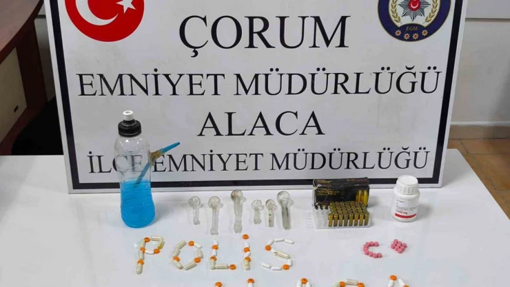 Alaca'da Uyuşturucu Operasyonu: 5 Gözaltı