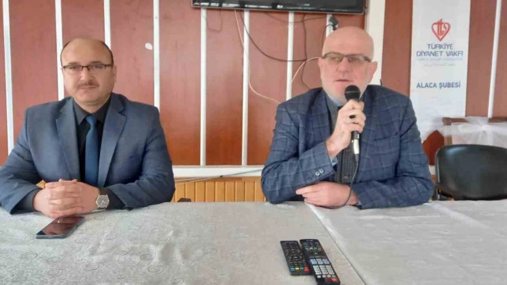 Alaca Müftüsü Kahveci İlçeden Ayrıldı