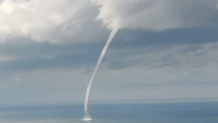 Alaplı'da Denizde Devasa Hortum