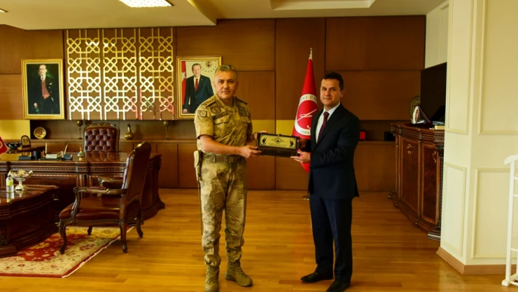 Albay Kılıç'tan Rektör Topal'a Ziyaret