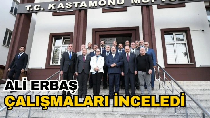 Ali Erbaş Çalışmaları İnceledi