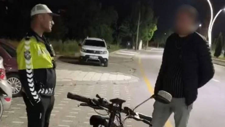 Alkollü Bisiklet Kullandı, Ceza Yedi