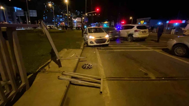 Alkollü Halde Kaza Yapan Kurum Müdürü Adliyeye Sevk Edildi