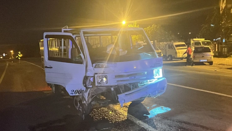 Alkollü sürücü kazaya neden olduğu kazada 4 kişi yaralandı