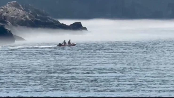 Amasra'da Etkili Olan Sis Kartpostallık Görüntüler Oluşturdu