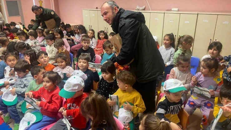 Anaokulu Öğrencileri Orman Haftası Coşkusu Yaşadı