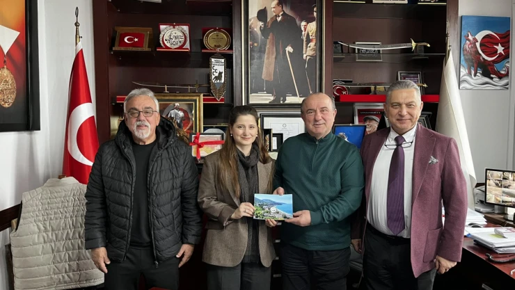 Ankara İnebolu Derneği'nden Başkan Engin Uzuner'e Ziyaret