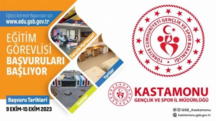 Antrenör/eğitici başvuruları başlayacak