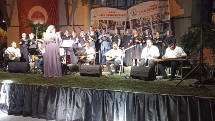 Araç HEM'den Türk Halk Müziği Konseri