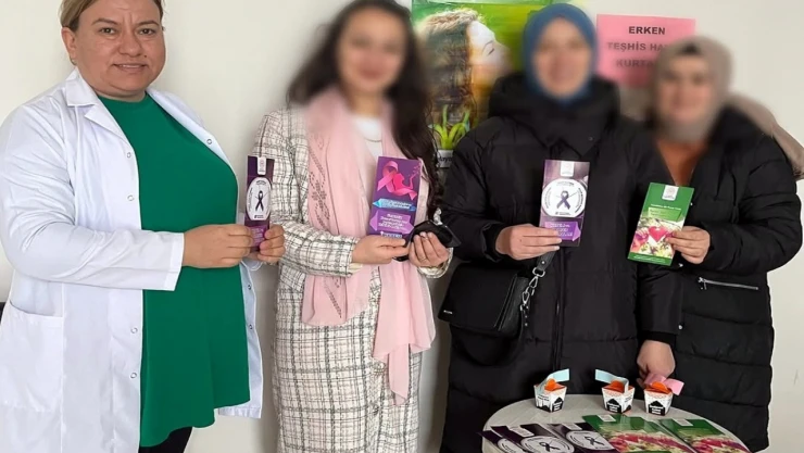 Araç'ta Kanser Bilgilendirmesi Yapıldı