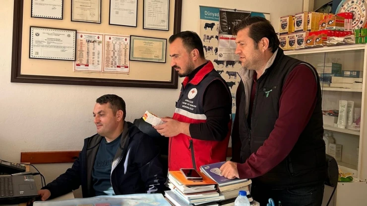Araç'ta Veteriner Kliniklerine Denetim Ziyareti