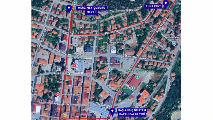 Araç'ta Yeni Minibüs Hattı