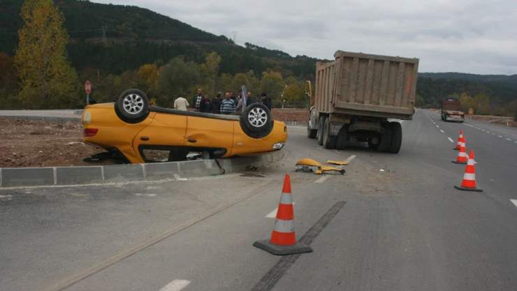 Araç'ta kaza 5 yaralı