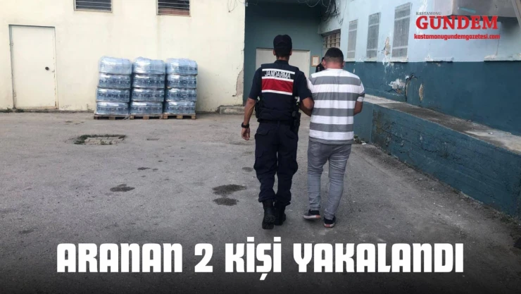 Aranan 2 Kişi Yakalandı