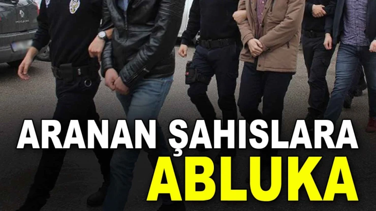 Aranan Şahıslara Abluka