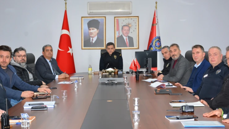 Asayiş Ve Trafik Tedbirleri Toplantısı Düzenlendi