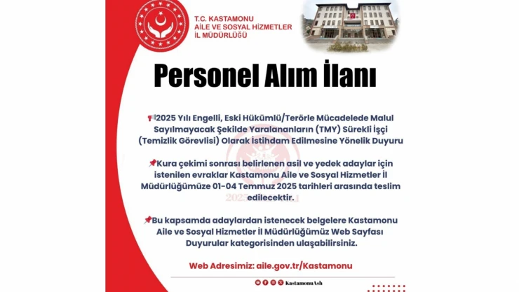 ASH'den İstihdam Duyurusu