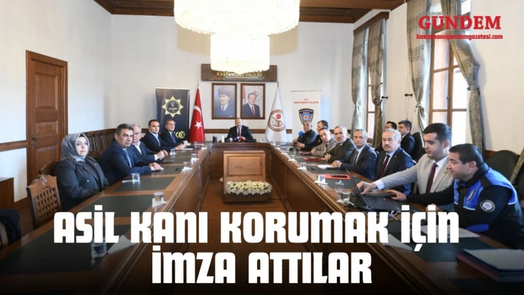 Asil Kanı Korumak İçin İmza Attılar