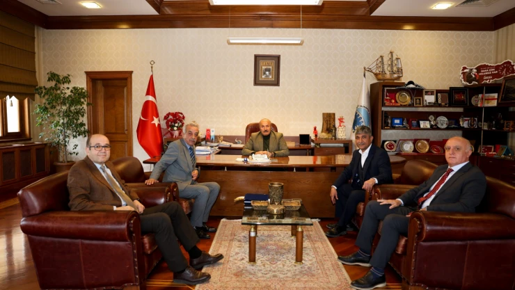 ASKF'den, Başkan Arslan'a Ziyaret