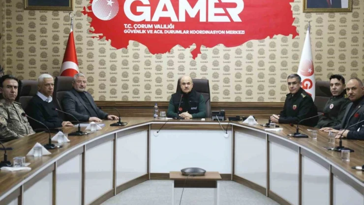 Asrın Felaketi Çorum'da Anıldı