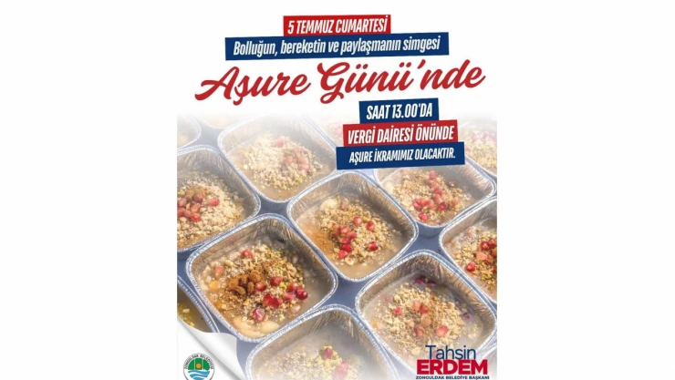 Aşure Günü Etkinliği Düzenlenecek