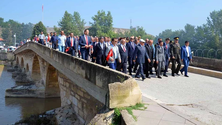 Atatürk'ün gelişi Taşköprü'de kutlandı