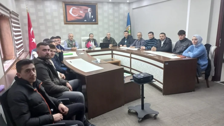 Av Kılavuzluğu Eğitimi verildi