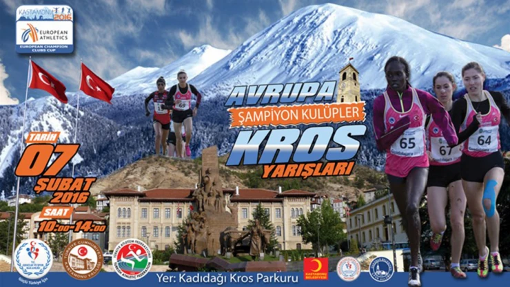 'Avrupa Şampiyon Kulüpler Kros Yarışmaları' ilimizde