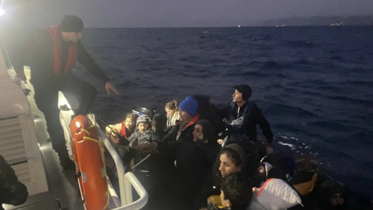 40 Kaçak Göçmen Yakalandı