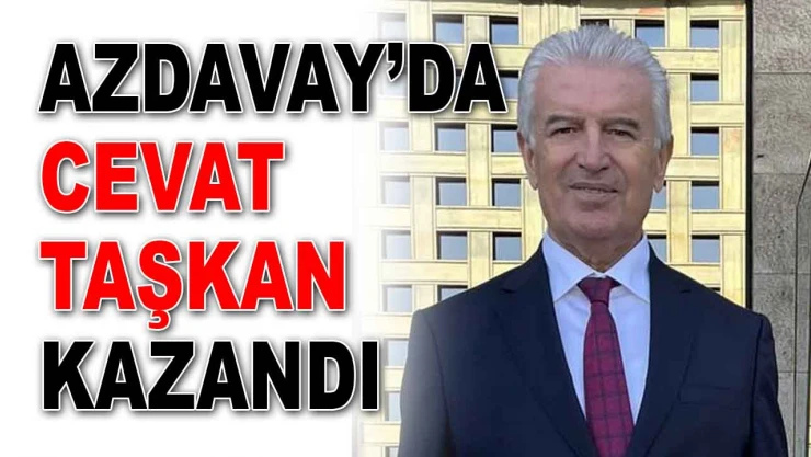 Azdavay'da Cevat Taşkan Kazandı