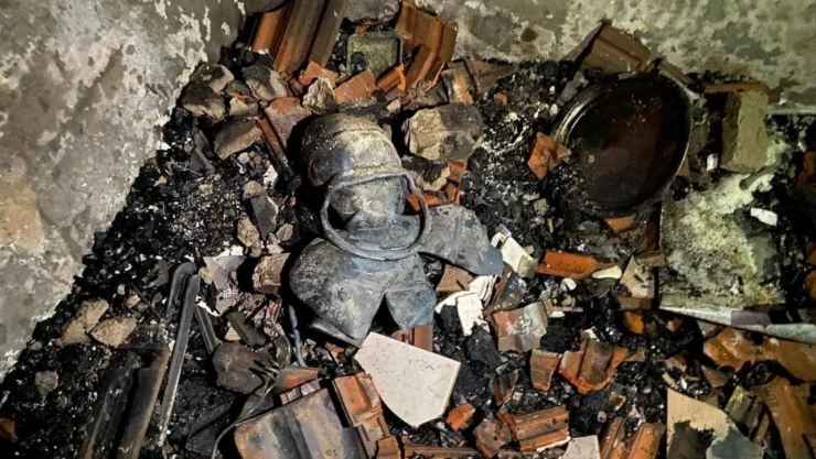 Babaeski'de Yangın: 1 ölü