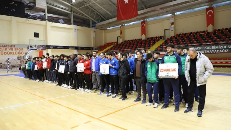 Bafra'da Basketbol Heyecanı