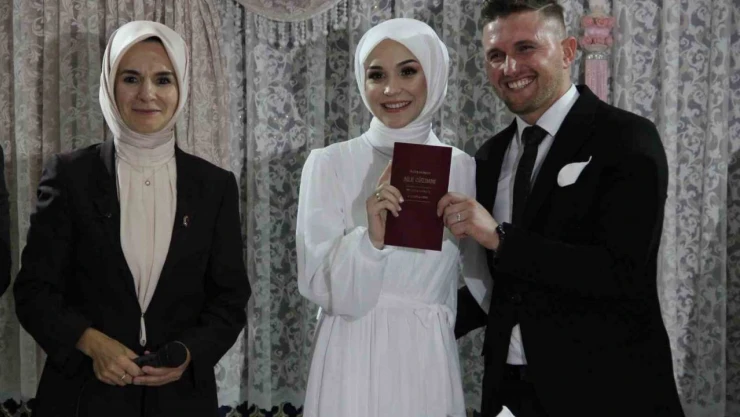 Bakan Göktaş, Çorum'da Nikah Şahidi Oldu