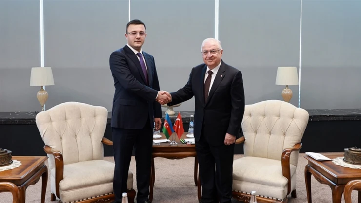 Bakan Güler, Azerbaycan Savunma Bakan Yardımcısını Kabul Etti