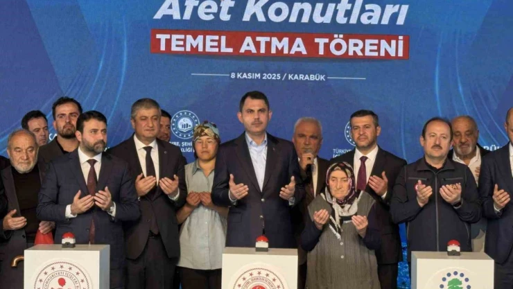 Çevre, Şehircilik ve İklim Değişikliği Bakanı Murat Kurum Karabük'te Konuştu