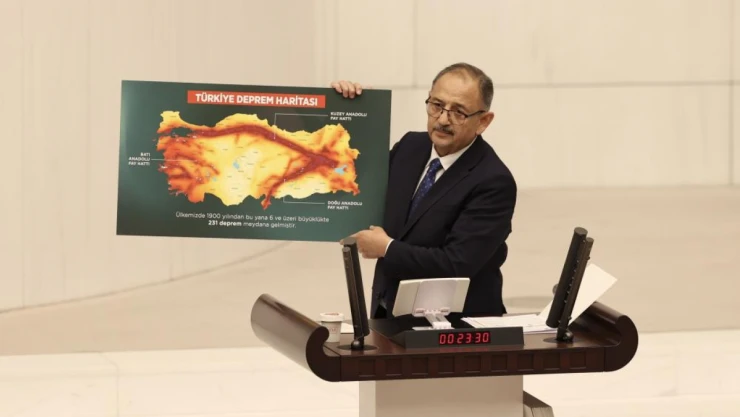 Bakan Özhaseki: 'Fay Kırıklarının Üzerinde Yapılaşma Olmayacak'