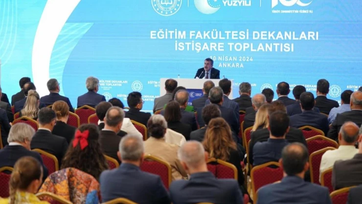 Bakan Tekin, Eğitim Fakültesi Dekanları ile Buluştu