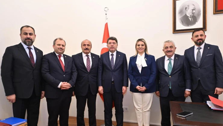 Bakan Tunç'a Kastamonu'dan Ziyaret