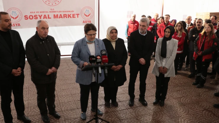 Bakan Yanık açıkladı, 203 sosyal market kuruldu