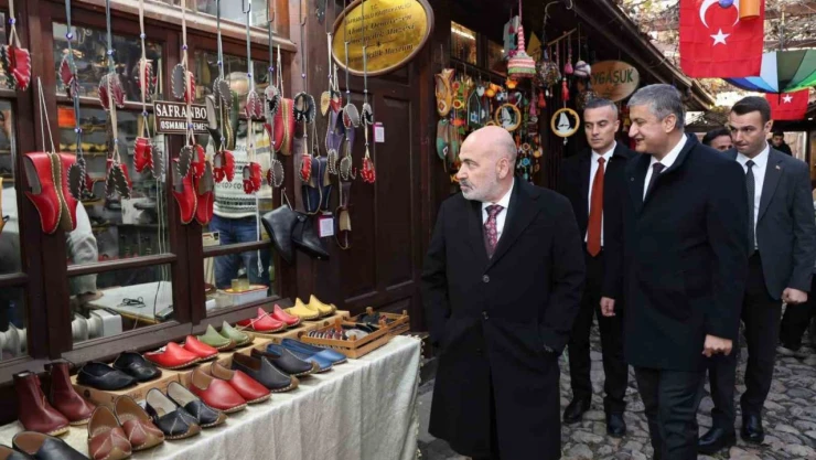 Bakan Yardımcısı Sağlam Karabük'te İncelemelerde Bulundu