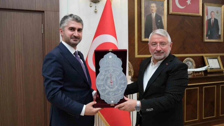 Bakan Yardımcısı Tarıkdaroğlu'ndan Başkan Aşgın'a Ziyaret