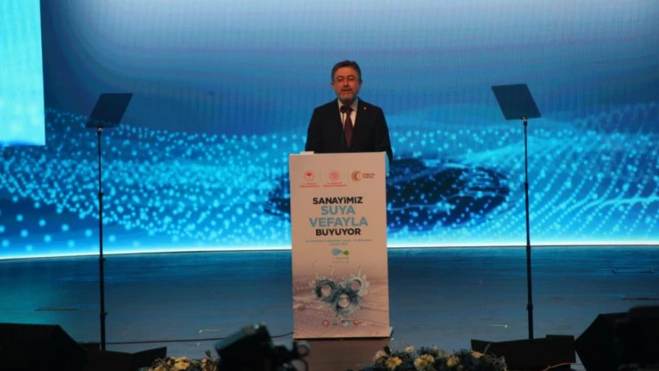 Bakan Yumaklı: 'Zannettiğimiz Gibi Sınırsız Bir Su Kaynağımız Yok'