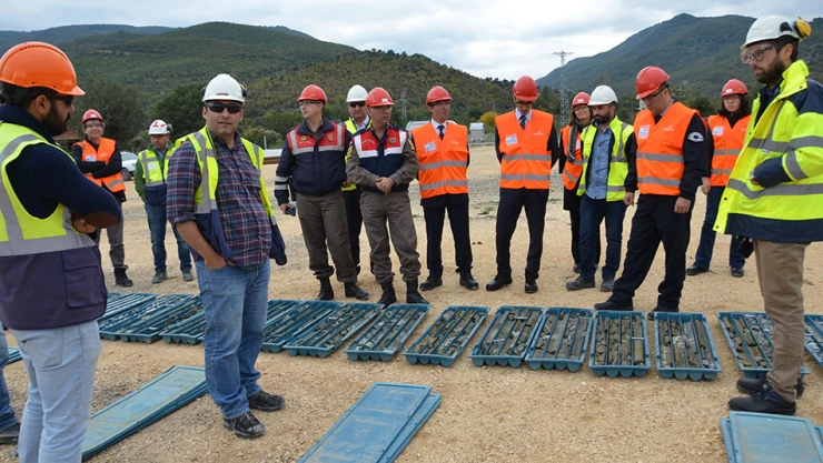 Bakır madenini incelediler