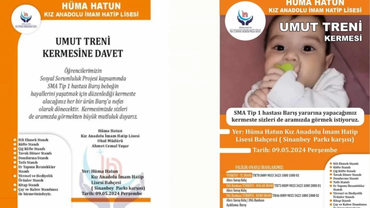 Barış Bebek İçin Umut Olacaklar